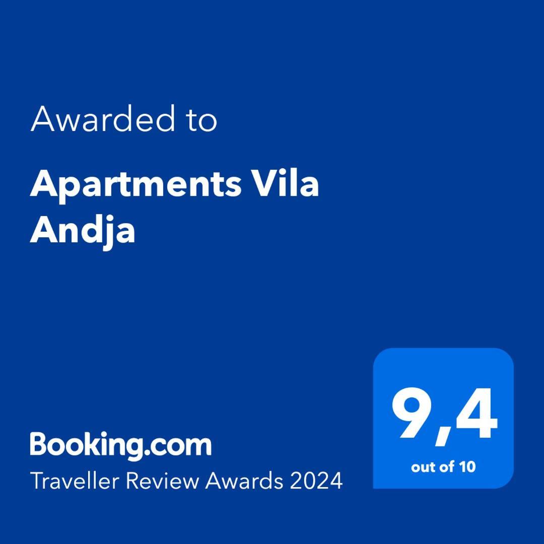 Apartments Vila Andja سفيتي ستيفان المظهر الخارجي الصورة